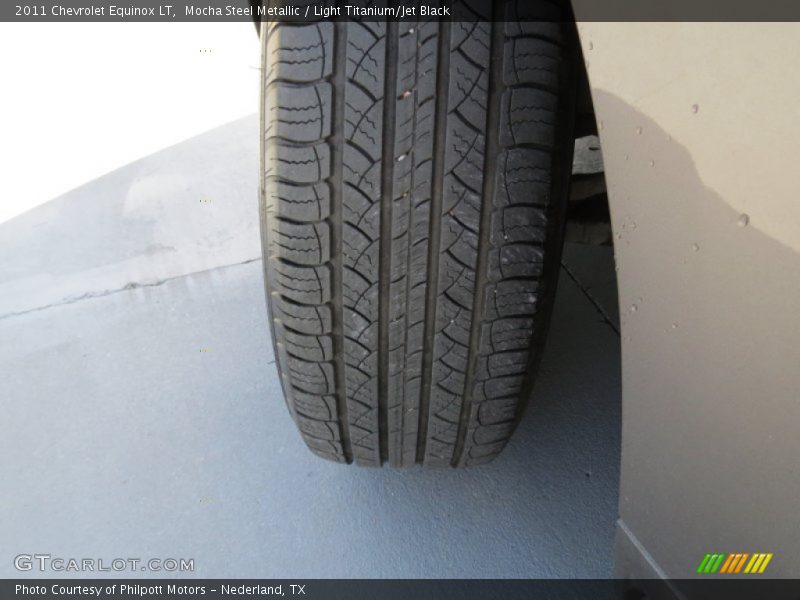 Mocha Steel Metallic / Light Titanium/Jet Black 2011 Chevrolet Equinox LT