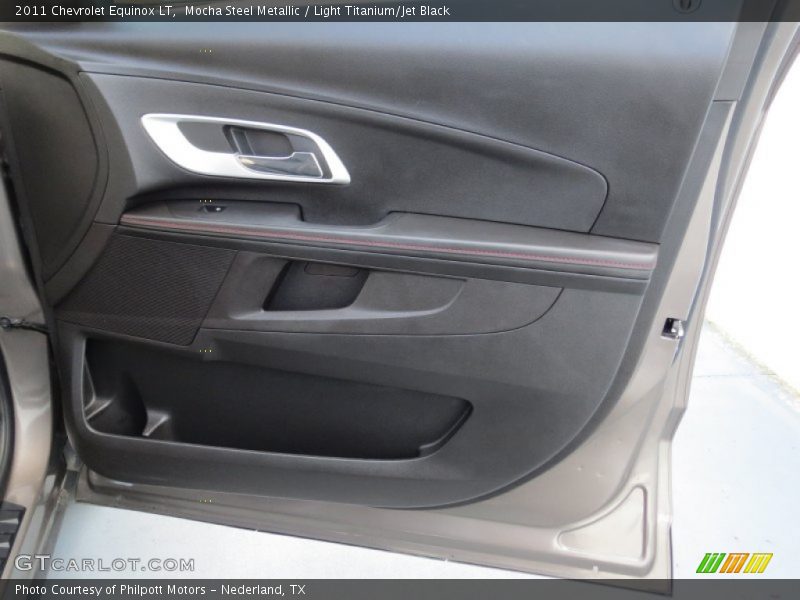 Mocha Steel Metallic / Light Titanium/Jet Black 2011 Chevrolet Equinox LT