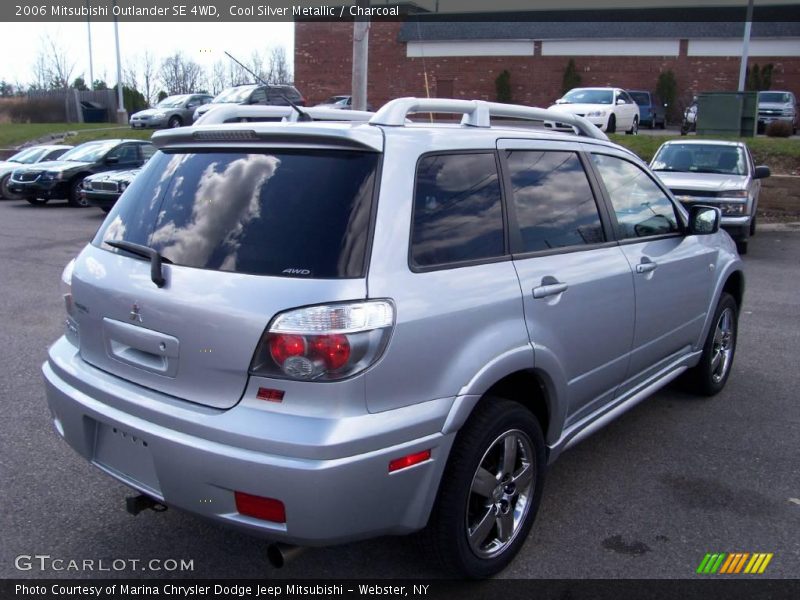 Cool Silver Metallic / Charcoal 2006 Mitsubishi Outlander SE 4WD