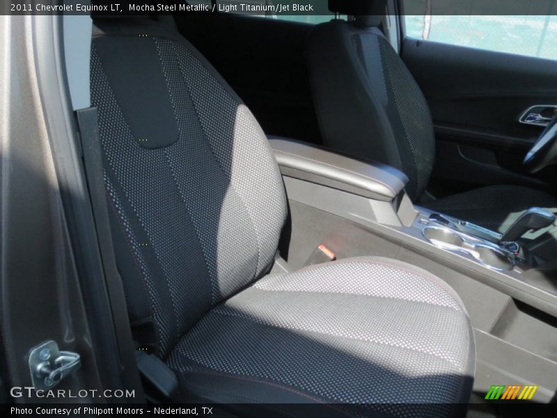 Mocha Steel Metallic / Light Titanium/Jet Black 2011 Chevrolet Equinox LT