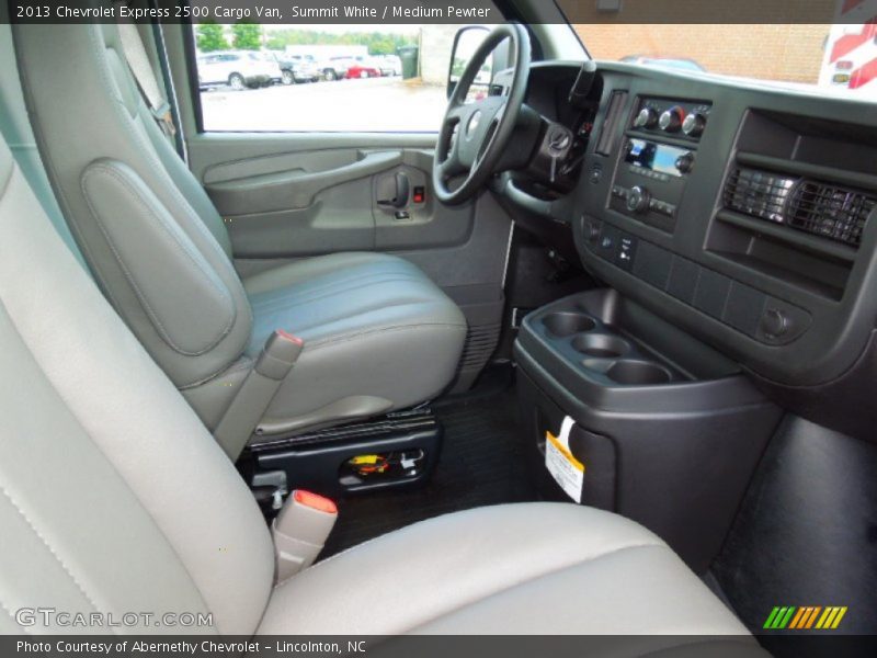 Summit White / Medium Pewter 2013 Chevrolet Express 2500 Cargo Van