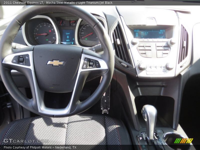 Mocha Steel Metallic / Light Titanium/Jet Black 2011 Chevrolet Equinox LT