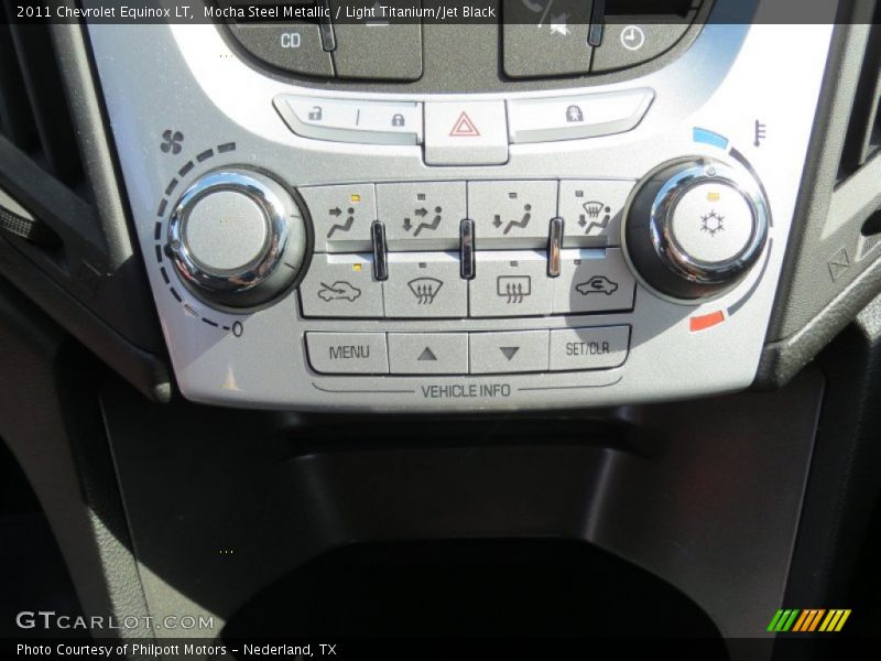 Mocha Steel Metallic / Light Titanium/Jet Black 2011 Chevrolet Equinox LT