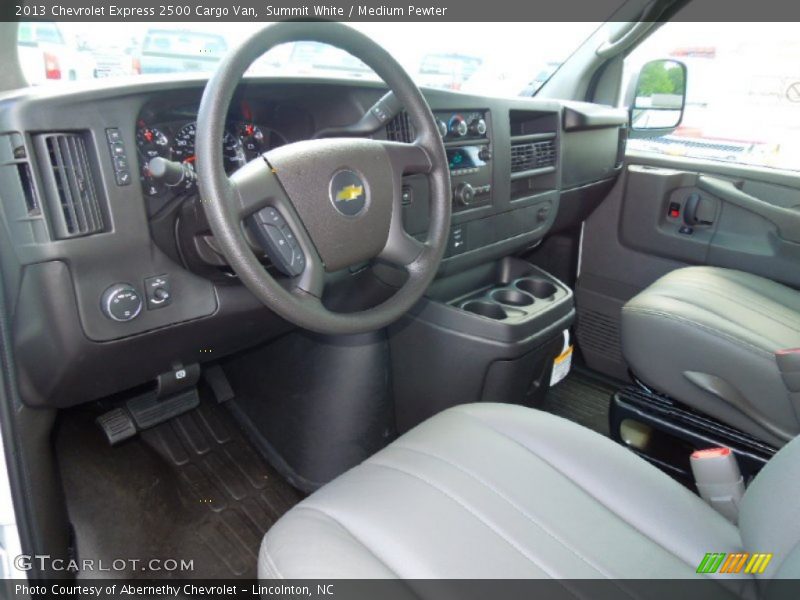 Summit White / Medium Pewter 2013 Chevrolet Express 2500 Cargo Van
