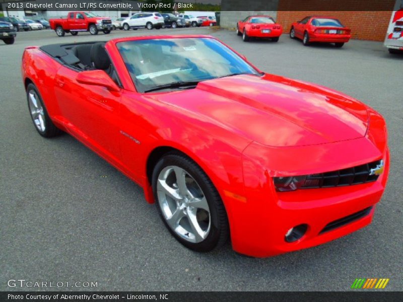 Victory Red / Black 2013 Chevrolet Camaro LT/RS Convertible