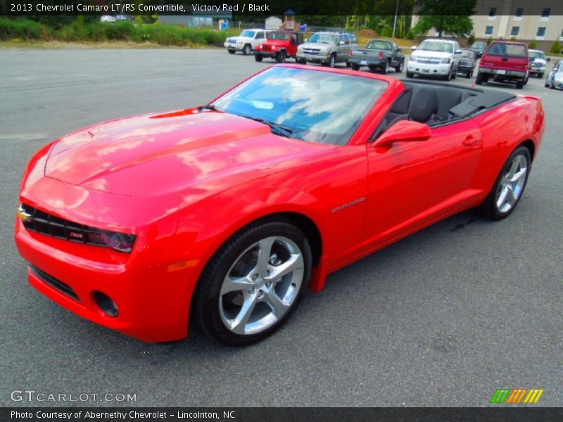 Front 3/4 View of 2013 Camaro LT/RS Convertible