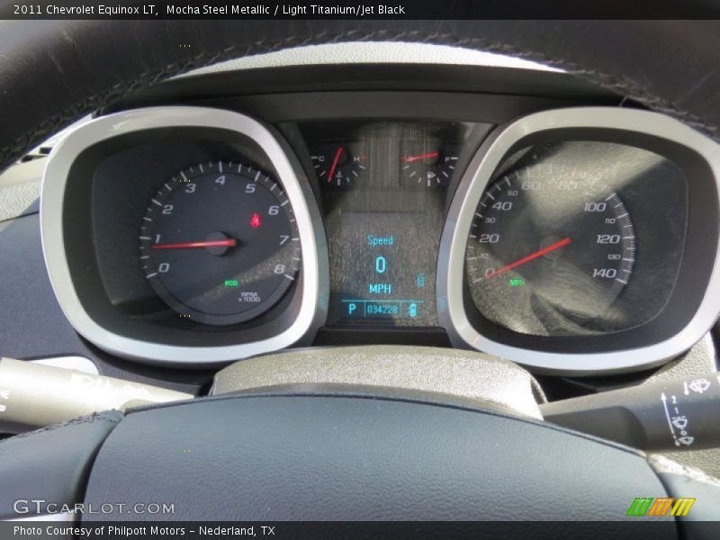Mocha Steel Metallic / Light Titanium/Jet Black 2011 Chevrolet Equinox LT