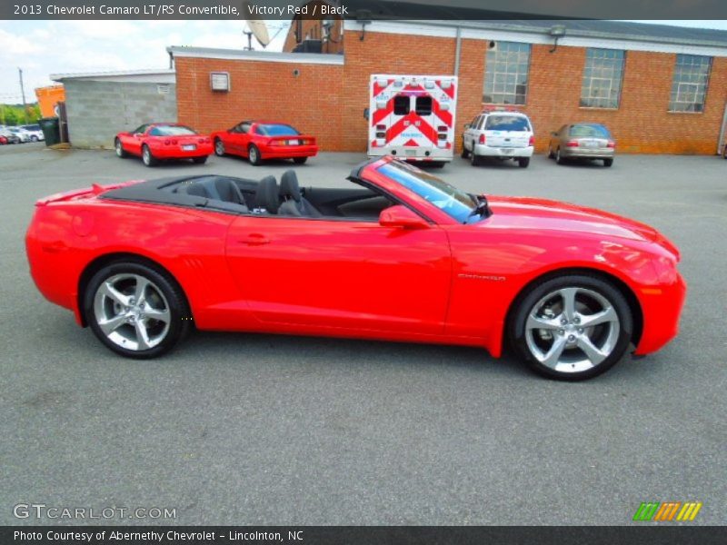 Victory Red / Black 2013 Chevrolet Camaro LT/RS Convertible
