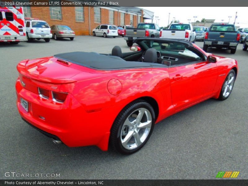Victory Red / Black 2013 Chevrolet Camaro LT/RS Convertible