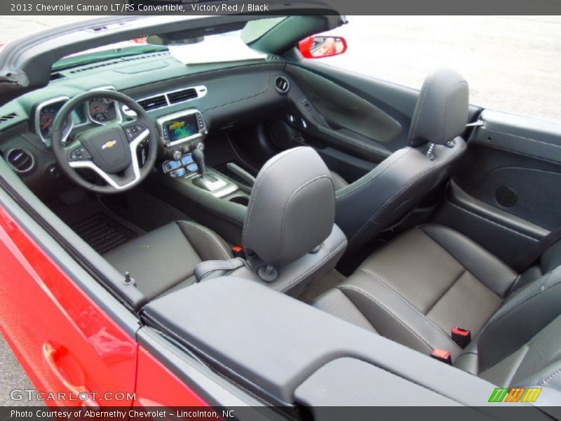  2013 Camaro LT/RS Convertible Black Interior