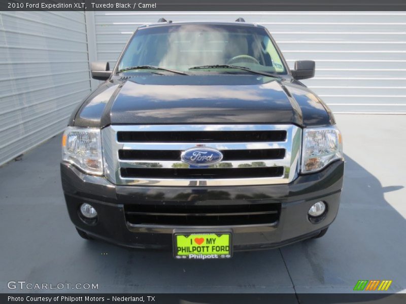 Tuxedo Black / Camel 2010 Ford Expedition XLT