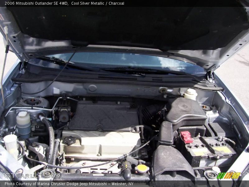 Cool Silver Metallic / Charcoal 2006 Mitsubishi Outlander SE 4WD