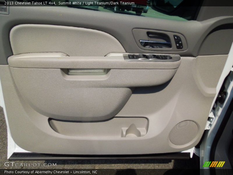 Summit White / Light Titanium/Dark Titanium 2013 Chevrolet Tahoe LT 4x4