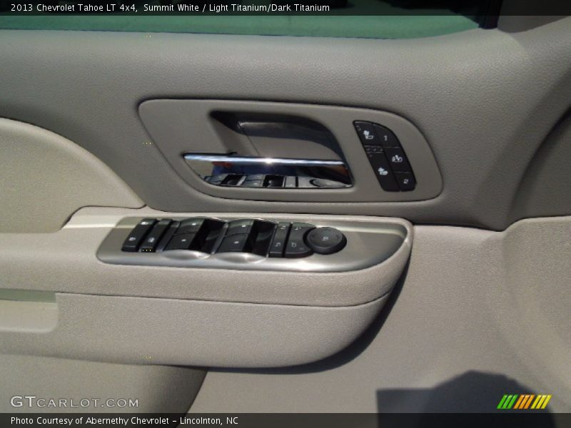 Summit White / Light Titanium/Dark Titanium 2013 Chevrolet Tahoe LT 4x4