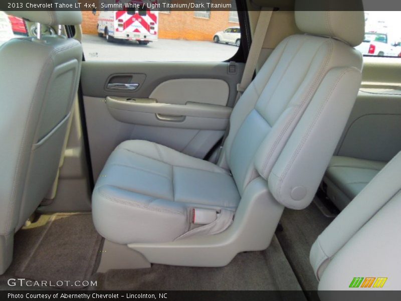 Summit White / Light Titanium/Dark Titanium 2013 Chevrolet Tahoe LT 4x4