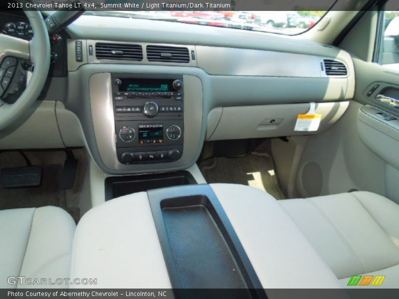 Summit White / Light Titanium/Dark Titanium 2013 Chevrolet Tahoe LT 4x4