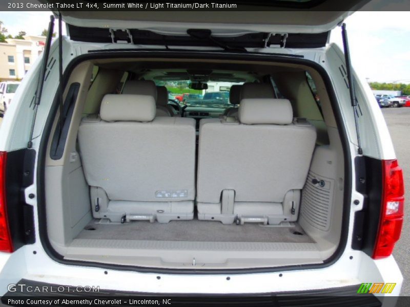 Summit White / Light Titanium/Dark Titanium 2013 Chevrolet Tahoe LT 4x4