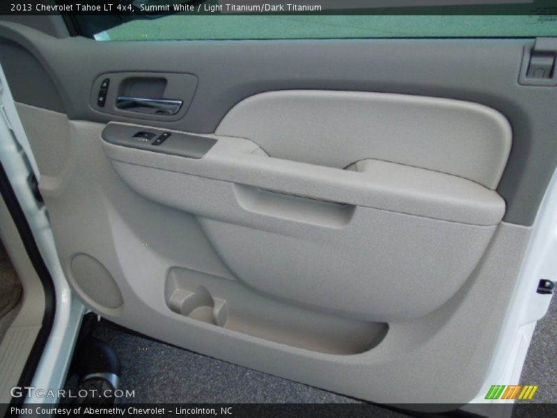 Summit White / Light Titanium/Dark Titanium 2013 Chevrolet Tahoe LT 4x4