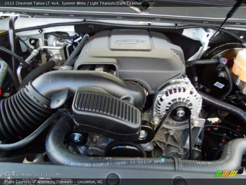 Summit White / Light Titanium/Dark Titanium 2013 Chevrolet Tahoe LT 4x4
