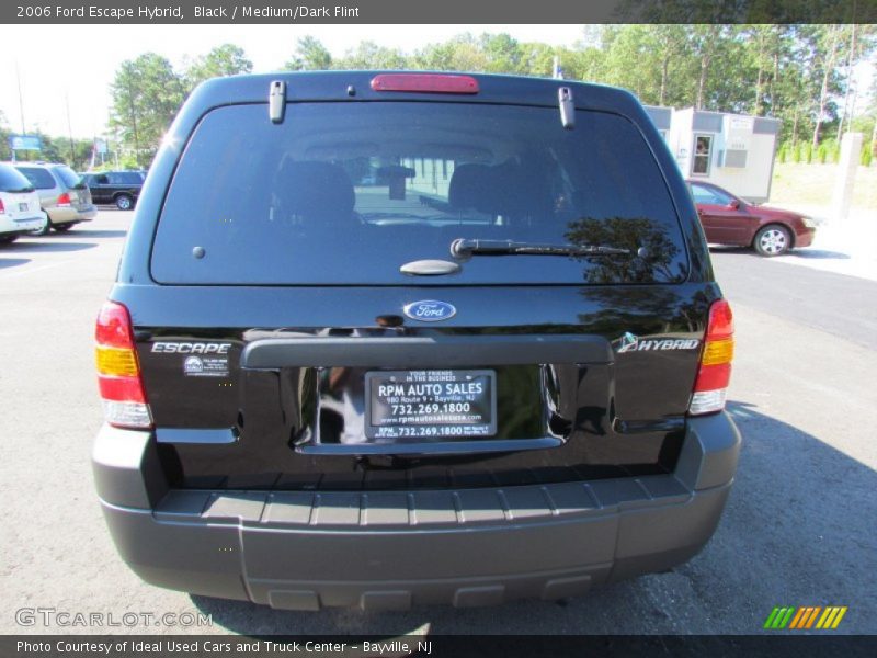 Black / Medium/Dark Flint 2006 Ford Escape Hybrid