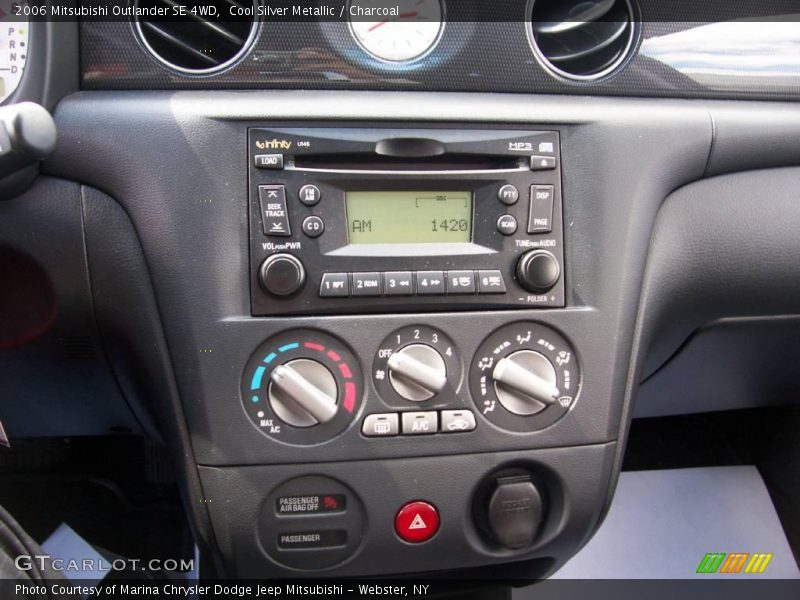 Cool Silver Metallic / Charcoal 2006 Mitsubishi Outlander SE 4WD