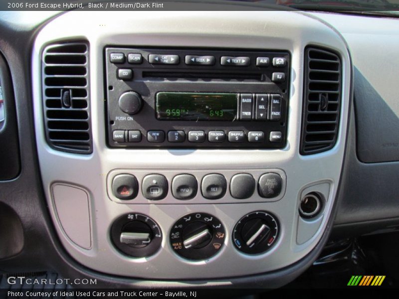 Black / Medium/Dark Flint 2006 Ford Escape Hybrid