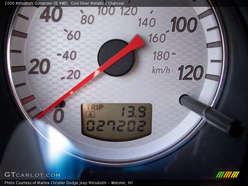 Cool Silver Metallic / Charcoal 2006 Mitsubishi Outlander SE 4WD