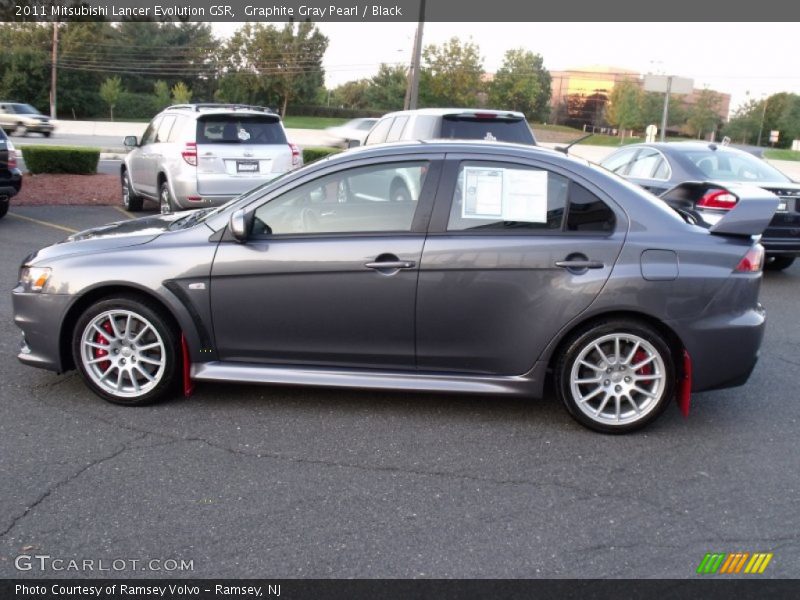  2011 Lancer Evolution GSR Graphite Gray Pearl