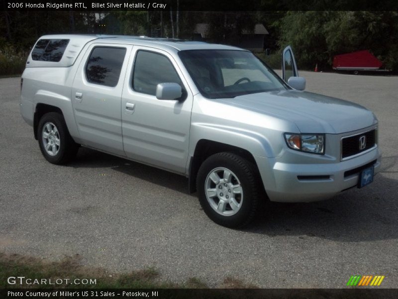 Billet Silver Metallic / Gray 2006 Honda Ridgeline RTL