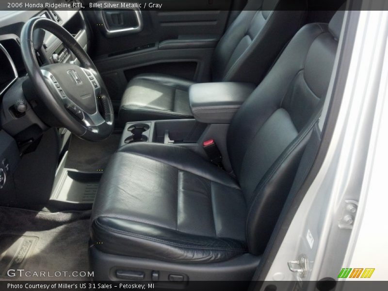 Billet Silver Metallic / Gray 2006 Honda Ridgeline RTL