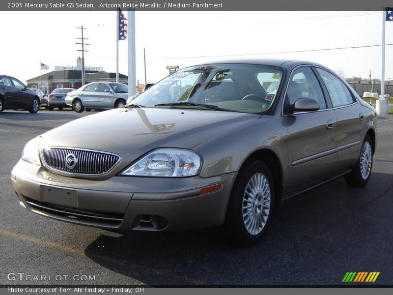 Arizona Beige Metallic / Medium Parchment 2005 Mercury Sable GS Sedan