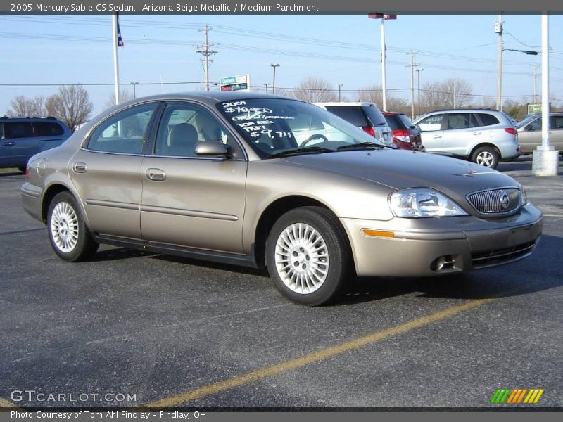 Arizona Beige Metallic / Medium Parchment 2005 Mercury Sable GS Sedan
