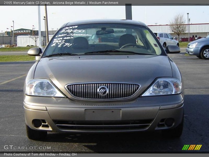 Arizona Beige Metallic / Medium Parchment 2005 Mercury Sable GS Sedan