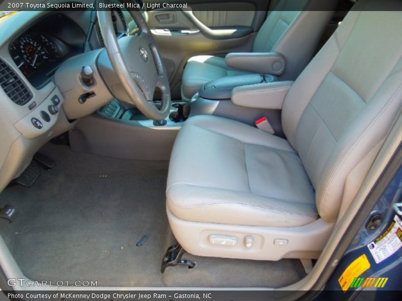Bluesteel Mica / Light Charcoal 2007 Toyota Sequoia Limited