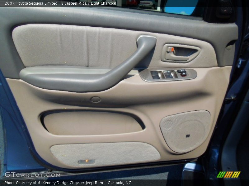 Bluesteel Mica / Light Charcoal 2007 Toyota Sequoia Limited