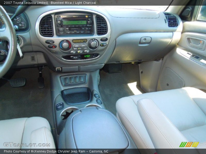Bluesteel Mica / Light Charcoal 2007 Toyota Sequoia Limited