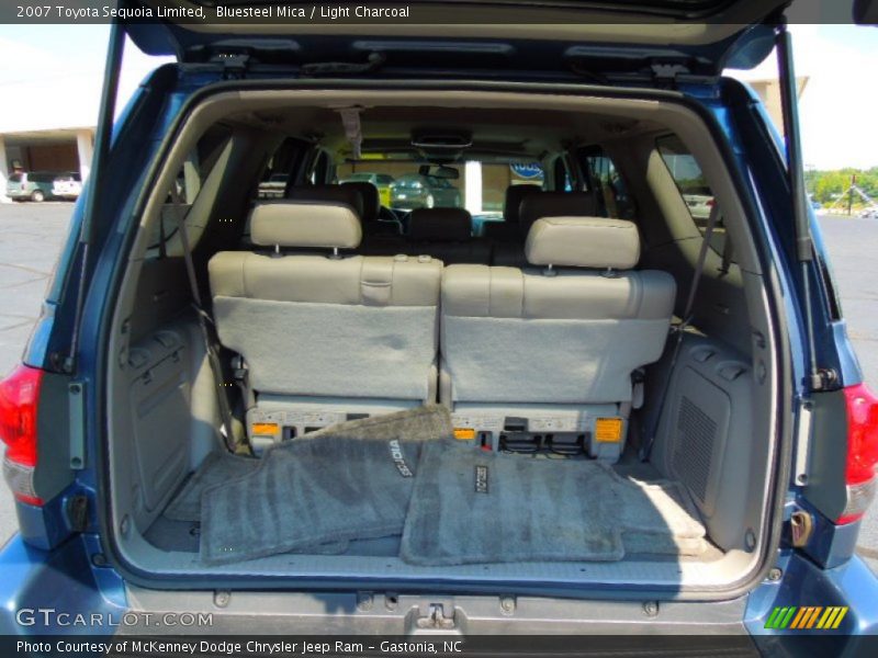 Bluesteel Mica / Light Charcoal 2007 Toyota Sequoia Limited