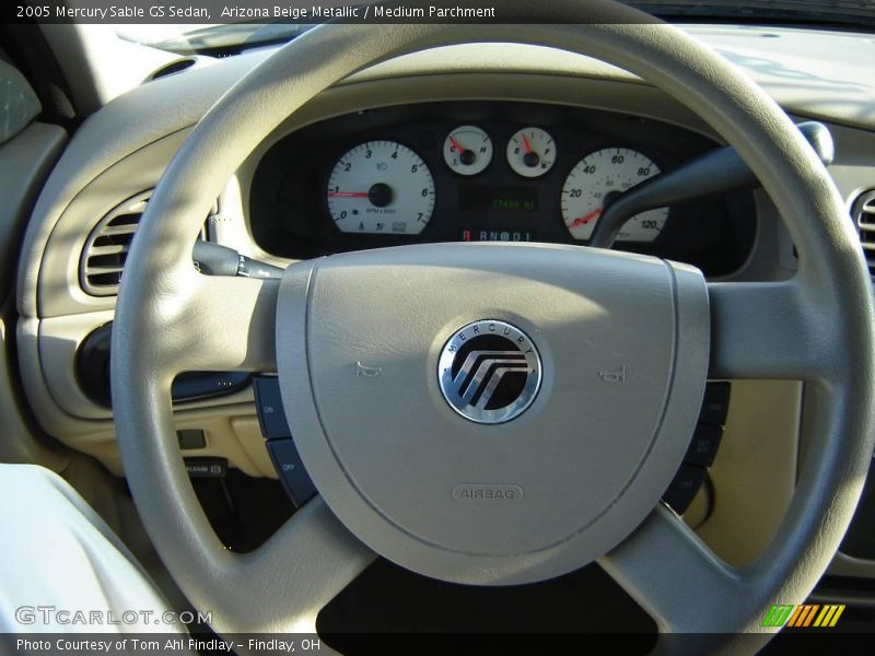 Arizona Beige Metallic / Medium Parchment 2005 Mercury Sable GS Sedan