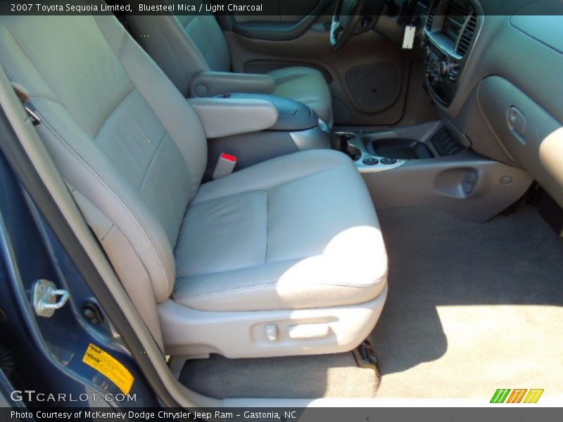 Bluesteel Mica / Light Charcoal 2007 Toyota Sequoia Limited