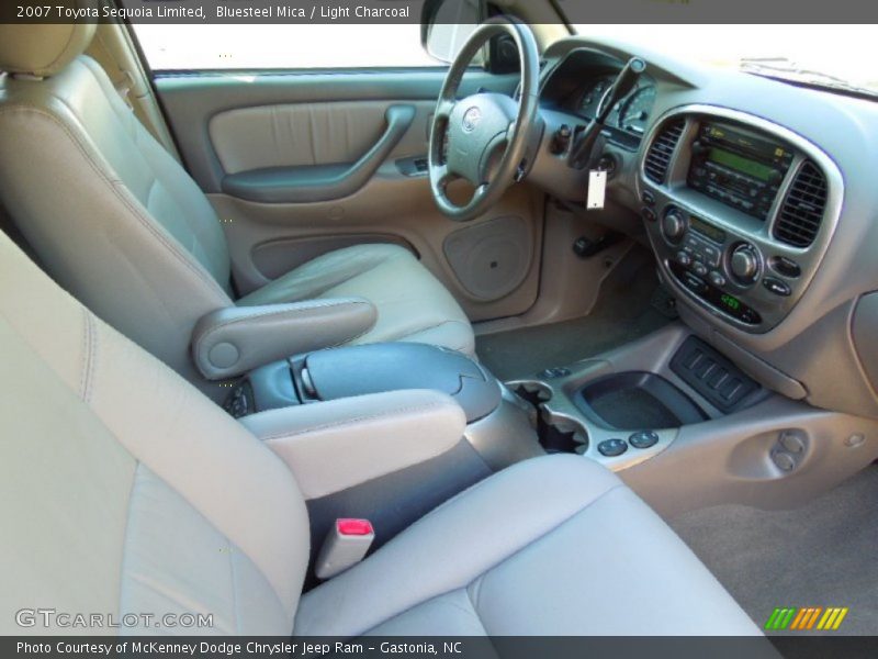 Bluesteel Mica / Light Charcoal 2007 Toyota Sequoia Limited