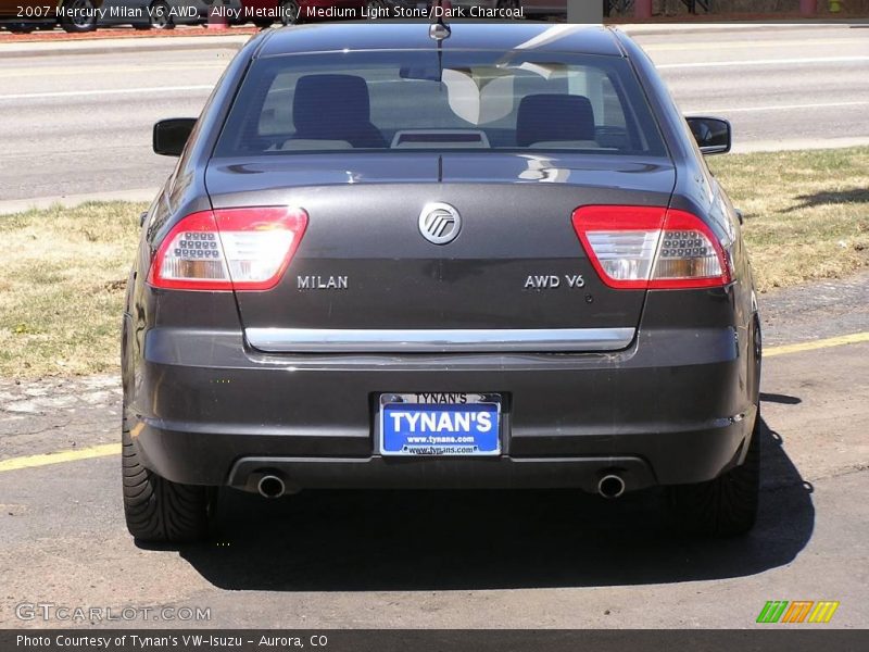 Alloy Metallic / Medium Light Stone/Dark Charcoal 2007 Mercury Milan V6 AWD