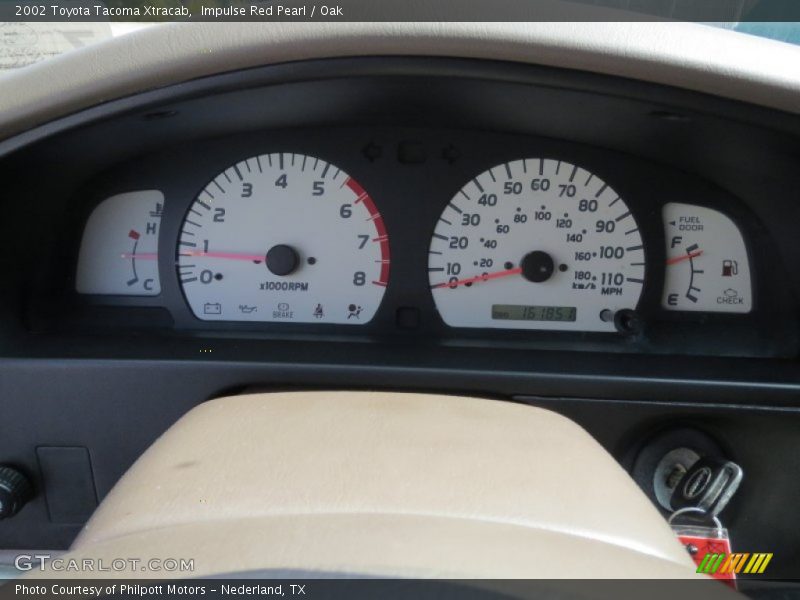  2002 Tacoma Xtracab Xtracab Gauges