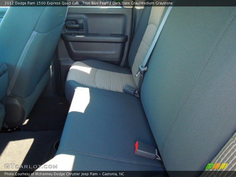 True Blue Pearl / Dark Slate Gray/Medium Graystone 2012 Dodge Ram 1500 Express Quad Cab