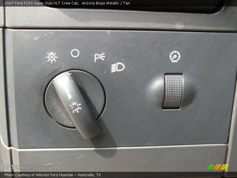Arizona Beige Metallic / Tan 2007 Ford F250 Super Duty XLT Crew Cab
