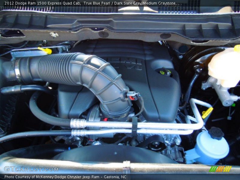 True Blue Pearl / Dark Slate Gray/Medium Graystone 2012 Dodge Ram 1500 Express Quad Cab