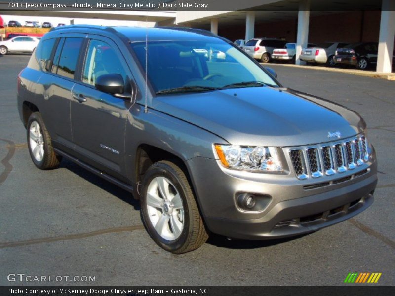 Mineral Gray Metallic / Dark Slate Gray 2013 Jeep Compass Latitude