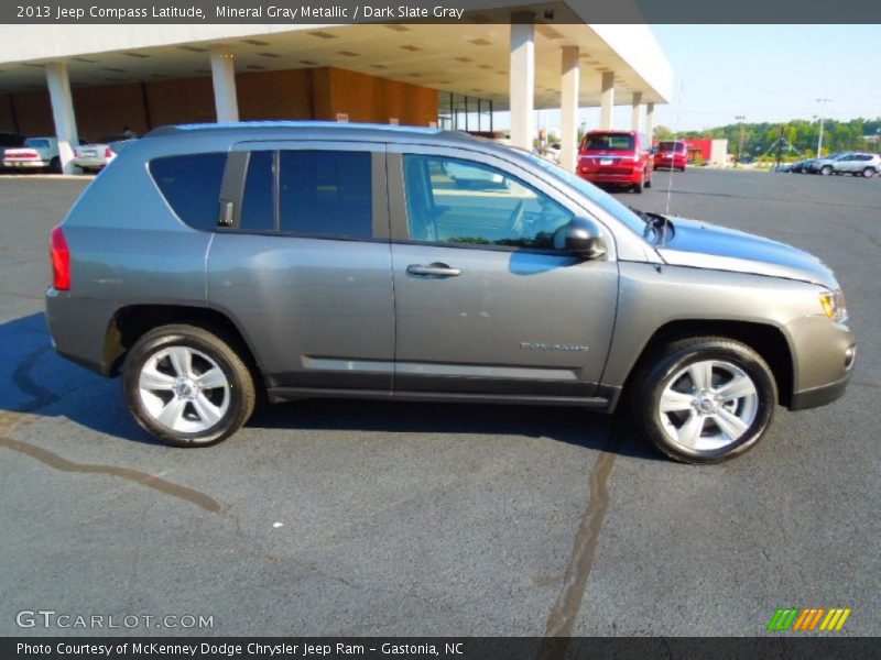 Mineral Gray Metallic / Dark Slate Gray 2013 Jeep Compass Latitude