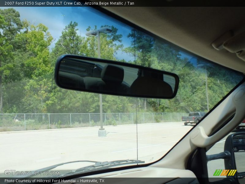Arizona Beige Metallic / Tan 2007 Ford F250 Super Duty XLT Crew Cab