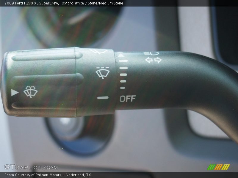 Oxford White / Stone/Medium Stone 2009 Ford F150 XL SuperCrew