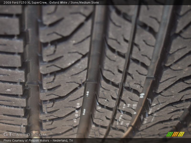 Oxford White / Stone/Medium Stone 2009 Ford F150 XL SuperCrew